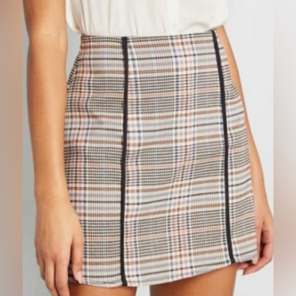 Modcloth Plaid Skirt